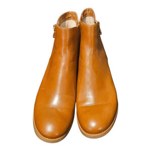 Michael Kors Brown Leather Ankle Boots Booties US 9.5